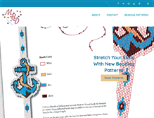Tablet Screenshot of megansbeadeddesigns.com